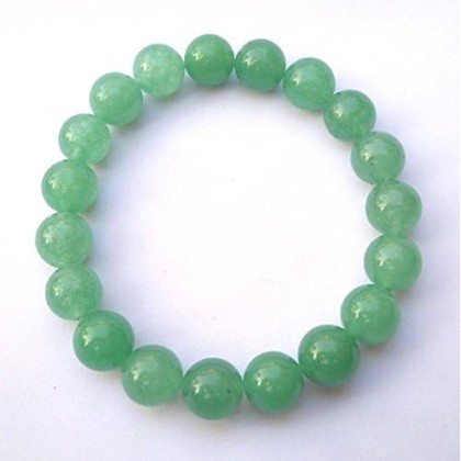 10 mm green aventurine bracelet magnetic bracelet aventurine gemstone stretch bracelet buddhist jewelry bohemian bracelet art bracelet